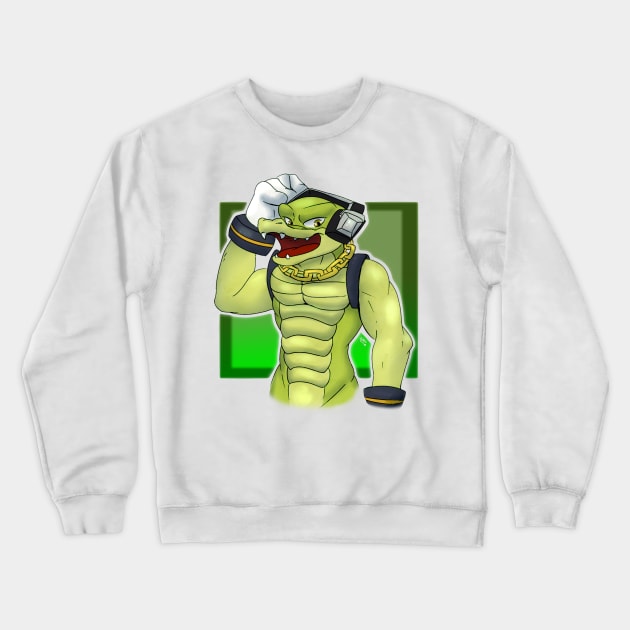 Vector The Crocodile Crewneck Sweatshirt by JwBASH